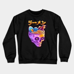 Creepy ramen Crewneck Sweatshirt